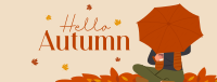 Hello Autumn Greetings Facebook Cover