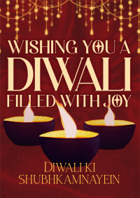 Traditional Diwali Greeting Flyer