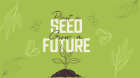 Earth Day Seed Planting Animation