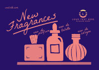 Fresh Fragrance Postcard