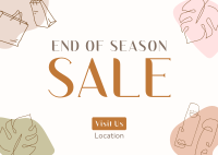 Seasonal Sale Postcard example 1