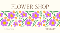 Flower & Gift Shop Facebook Event Cover