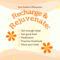 Practice Relaxation Tips Instagram Post