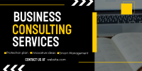 Business Consulting Twitter Post Design