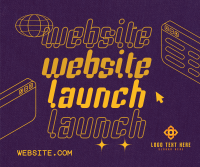 Quirky Website Launch Facebook Post