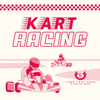 Go Kart Racing Instagram Post