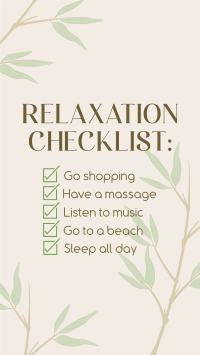 Nature Relaxation List Instagram Reel Image Preview