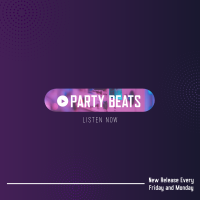 Party Music Instagram Post Image Preview