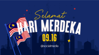 Hari Merdeka Malaysia Animation