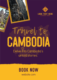 Travel to Cambodia Poster