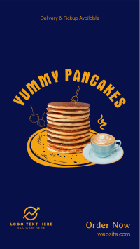 Delicious Breakfast Pancake  Facebook Story