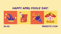 Tiled April Fools Facebook Event Cover Design