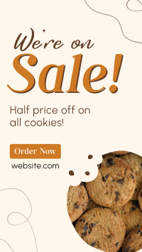 Cookie Dessert Sale Instagram Story