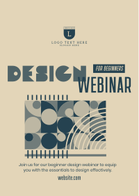 Beginner Design Webinar Flyer