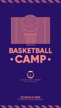 Basketball Camp Instagram Story