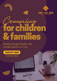 Counseling for Children & Families Poster