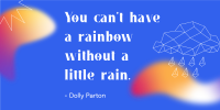 Little Rain Quote Twitter Post