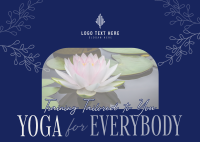 Yoga Training Postcard example 3