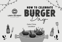 It's Burger Time Pinterest Cover Image Preview