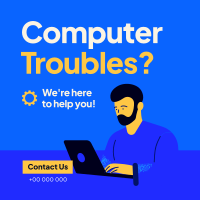 Computer Repair Instagram Post Design