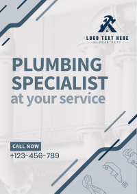 Plumbing Machines Flyer Design