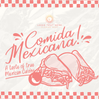 Comida Mexicana Linkedin Post