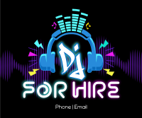 DJ for Hire Facebook Post