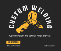 Custom Welding Works Facebook Post