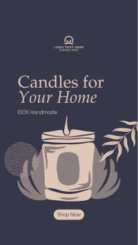 Boho Candle Collection Facebook Story