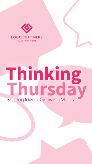Minimalist Thinking Thursday Instagram Reel Image Preview
