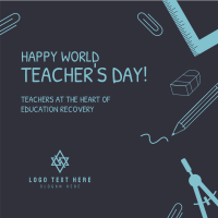 World Teacher's Day Instagram Post