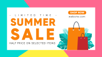 Summer Shopping Facebook Event Cover