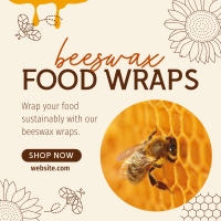 Beeswax Food Wraps Instagram Post
