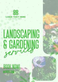 Landscaping & Gardening Poster