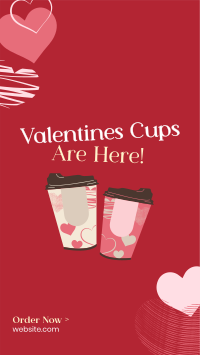 Valentines Cups Facebook Story