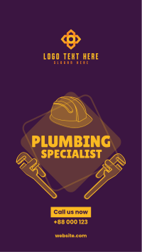 Plumbing Specialist Instagram Story