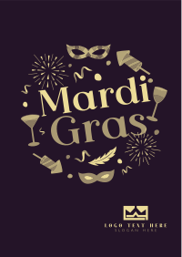 Mardi Gras Festival Flyer