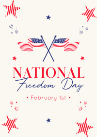 Freedom Day Festivities Poster