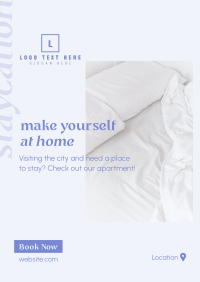 Bed and Breakfast Staycation Poster