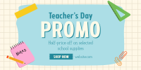 Teacher's Day Deals Twitter Post