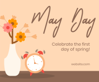 First Day of Spring Facebook Post