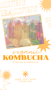 Healthy Kombucha Instagram Reel