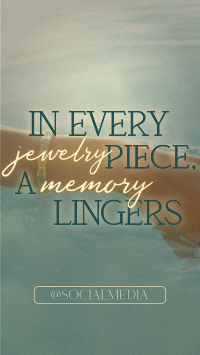 Jewelry Piece Quote Instagram Reel Image Preview