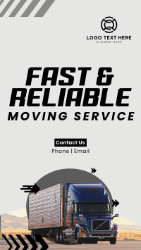 Reliable Trucking Instagram Reel Image Preview