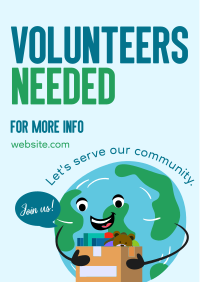 Humanitarian Community Volunteers Flyer