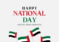 Happy National Day Postcard Design