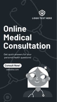 Online Medical Consultation TikTok Video Image Preview
