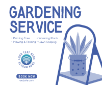 Gardening Service Offer Facebook Post