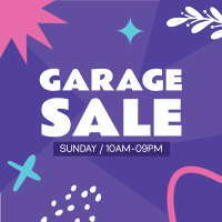 Garage Sale Notice Instagram Post