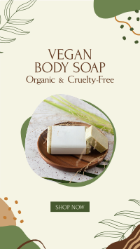 Organic Soap Instagram Story Design